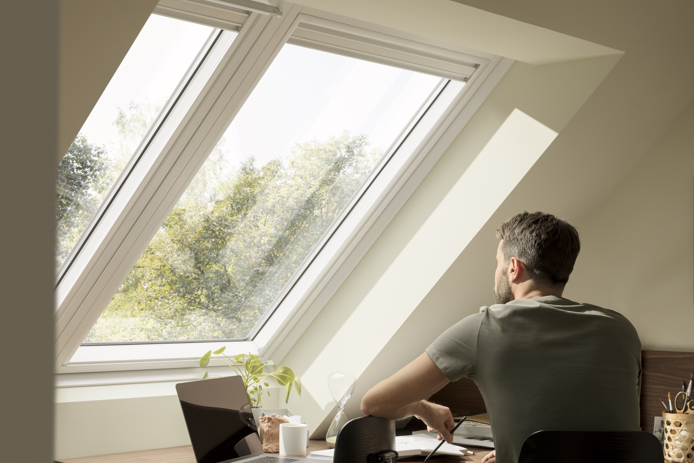 Finestre Velux affiancate