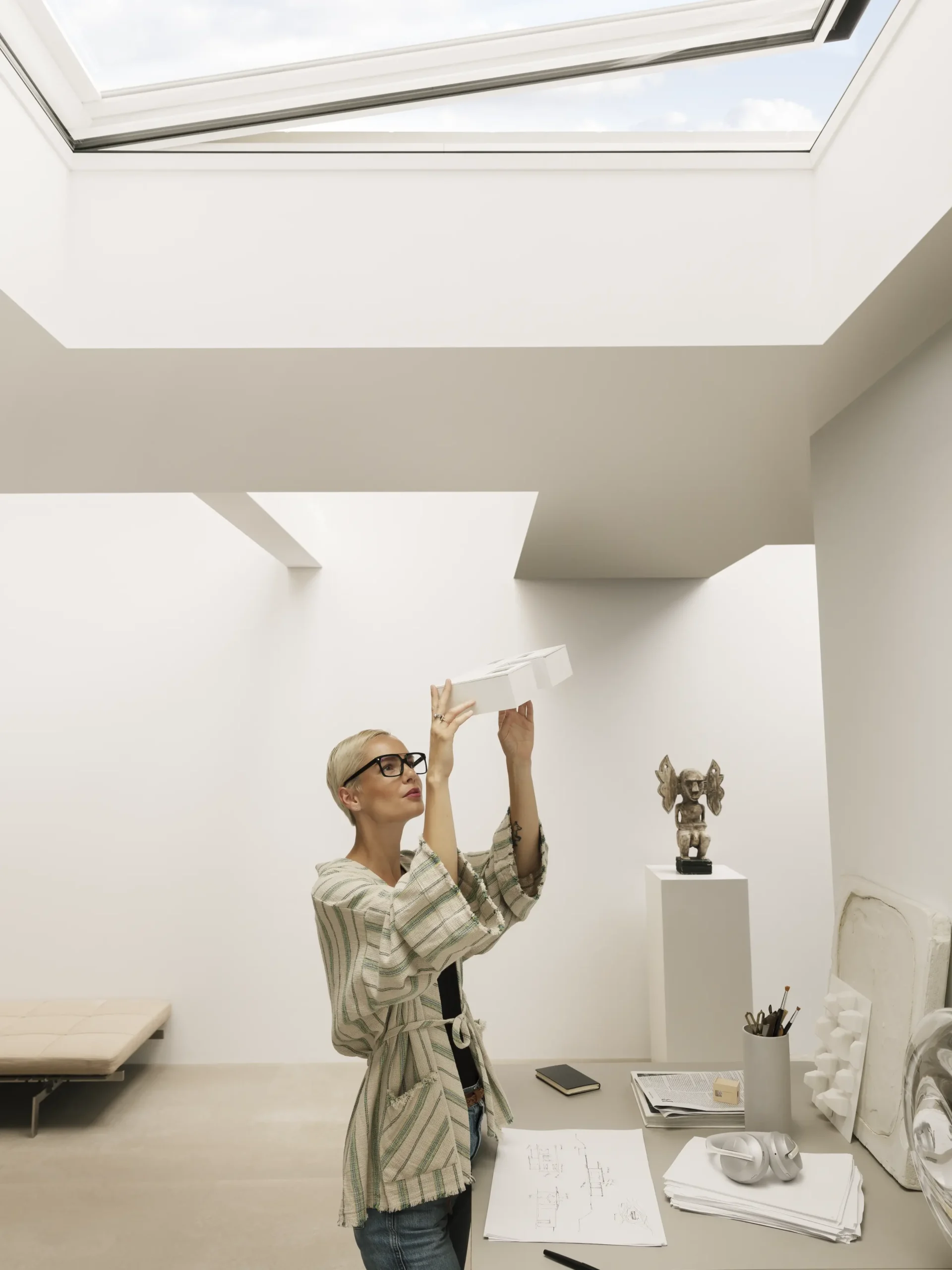 Finestre Velux per tetti piani con vetro curvo - immagine 2